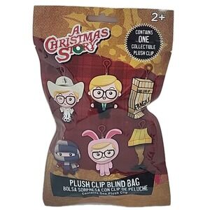 A Christmas Story Plush Clip Blind Bag - Sealed Bag! Toy‎ Gift Backpack Clip